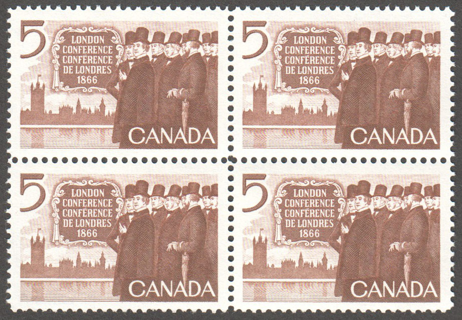 Canada Scott 448 MNH Block - Click Image to Close